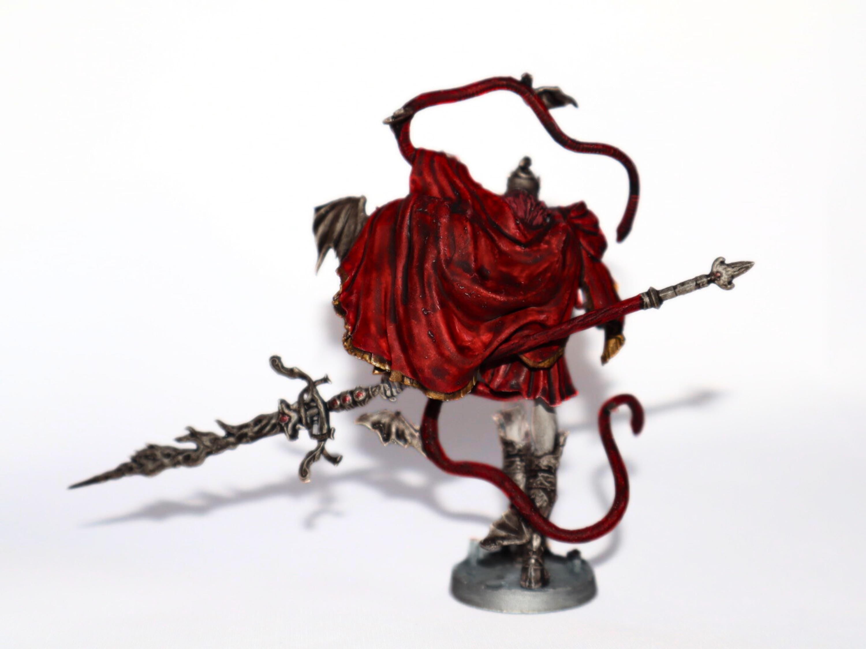 Messmer the Impaler Miniature from Elden Ring, 3D printed, Hand Painted Figure