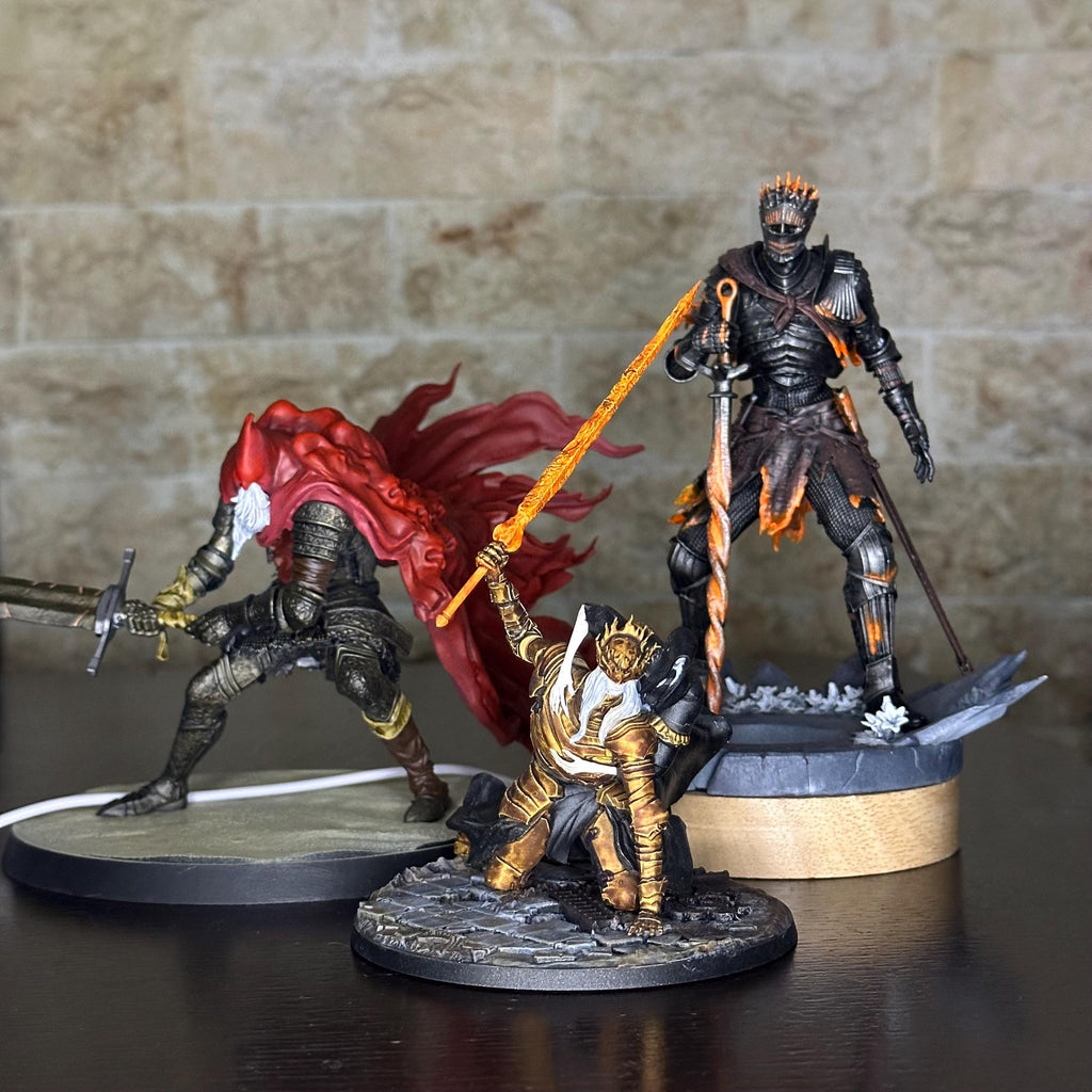 Slave Knight Gael Resin Figure | Dark Souls 3 Collectible Statue | Hand-Painted Fan Art | 16K High Detail | One-Piece Display Model