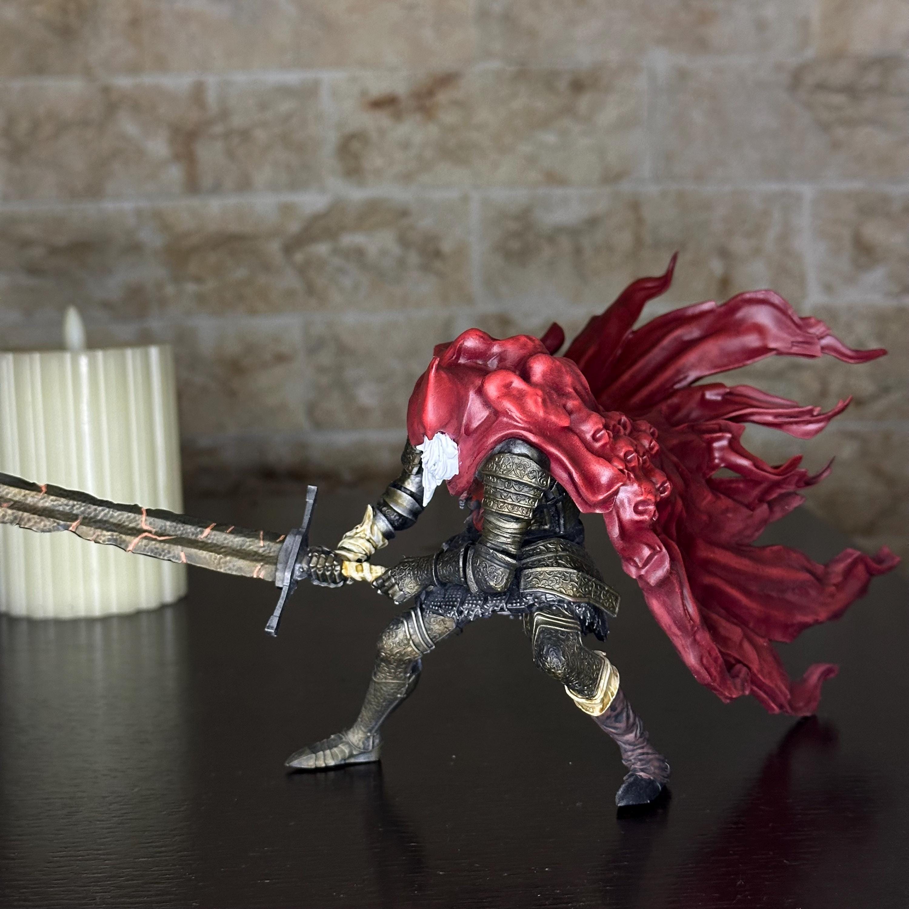 Slave Knight Gael Resin Figure | Dark Souls 3 Collectible Statue | Hand-Painted Fan Art | 16K High Detail | One-Piece Display Model