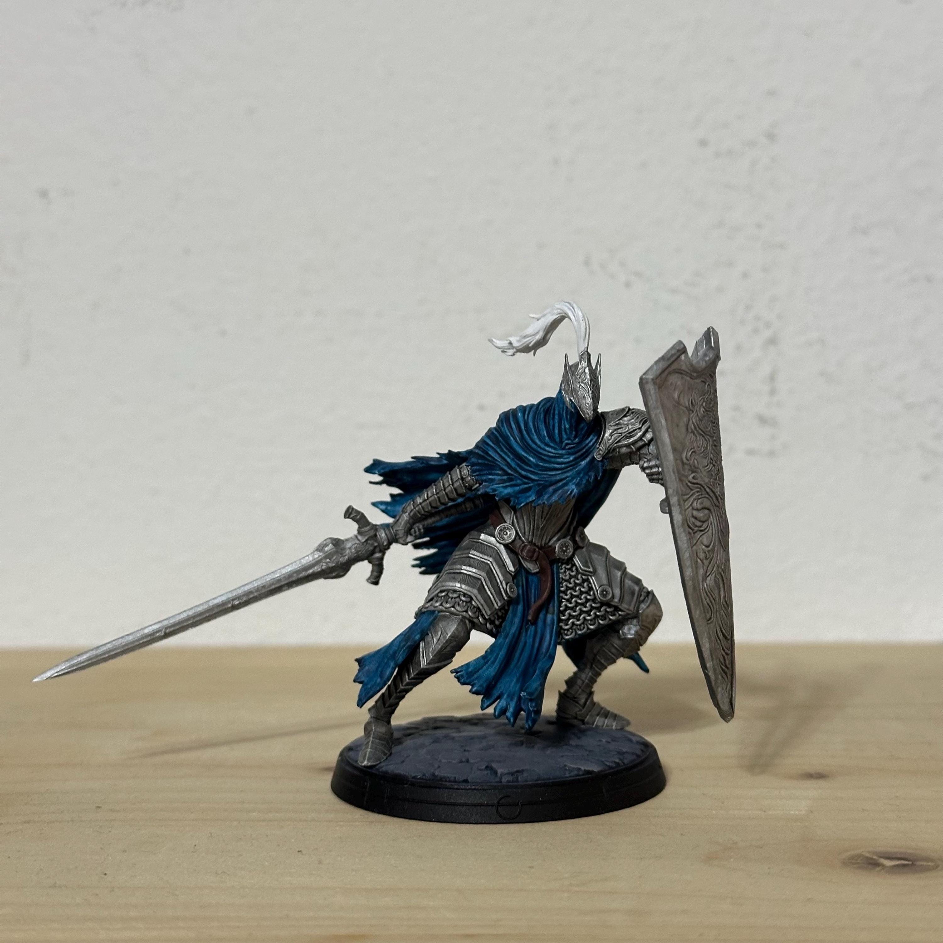 Artorias of the Abyss Miniature & Figure | Dark Souls |Hand-Painted or Unpainted Resin Statue Fan art| 16K Print | VolitionMiniatures