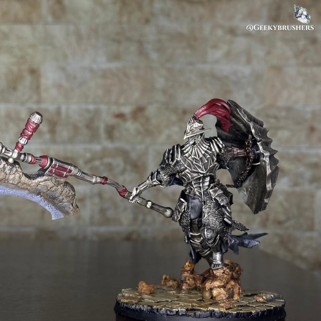 Dragon slayer armour l Dark Souls 3 Collectible Statue | Resin Figure |Hand-Painted Fan Art | 16K High Detail | One-Piece Display Model