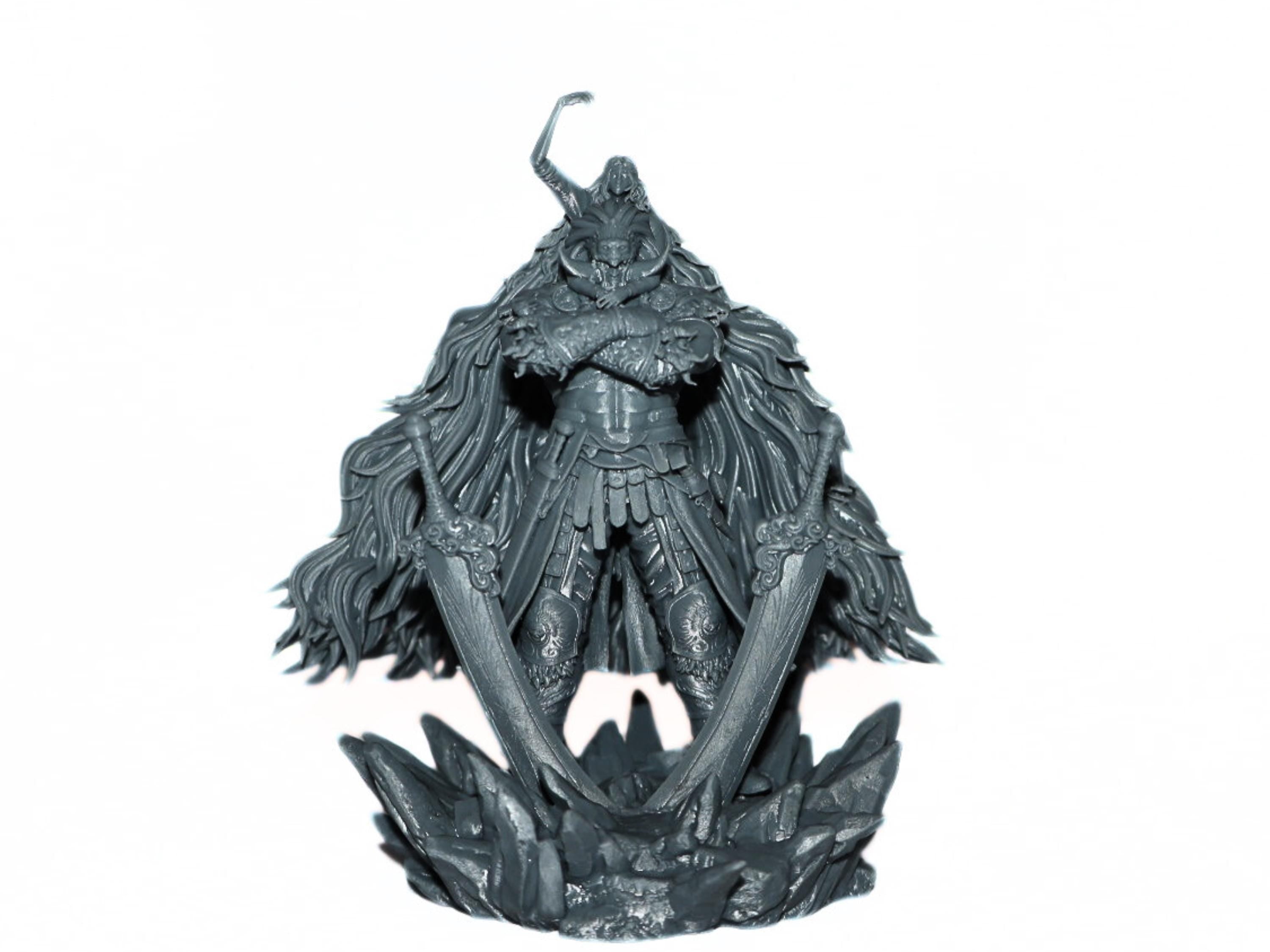 Promised Consort Radahn & Miquella | Elden Ring Fanmade Figure/Miniature| Hand-Painted Collector’s Statue