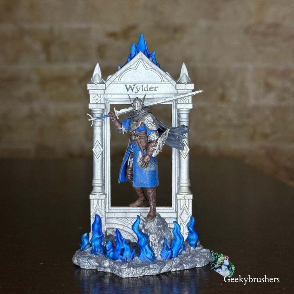 Wylder 3D tarot card figure  | Elden Ring: Nightreign Collectible | Hand-Painted ResinStatue