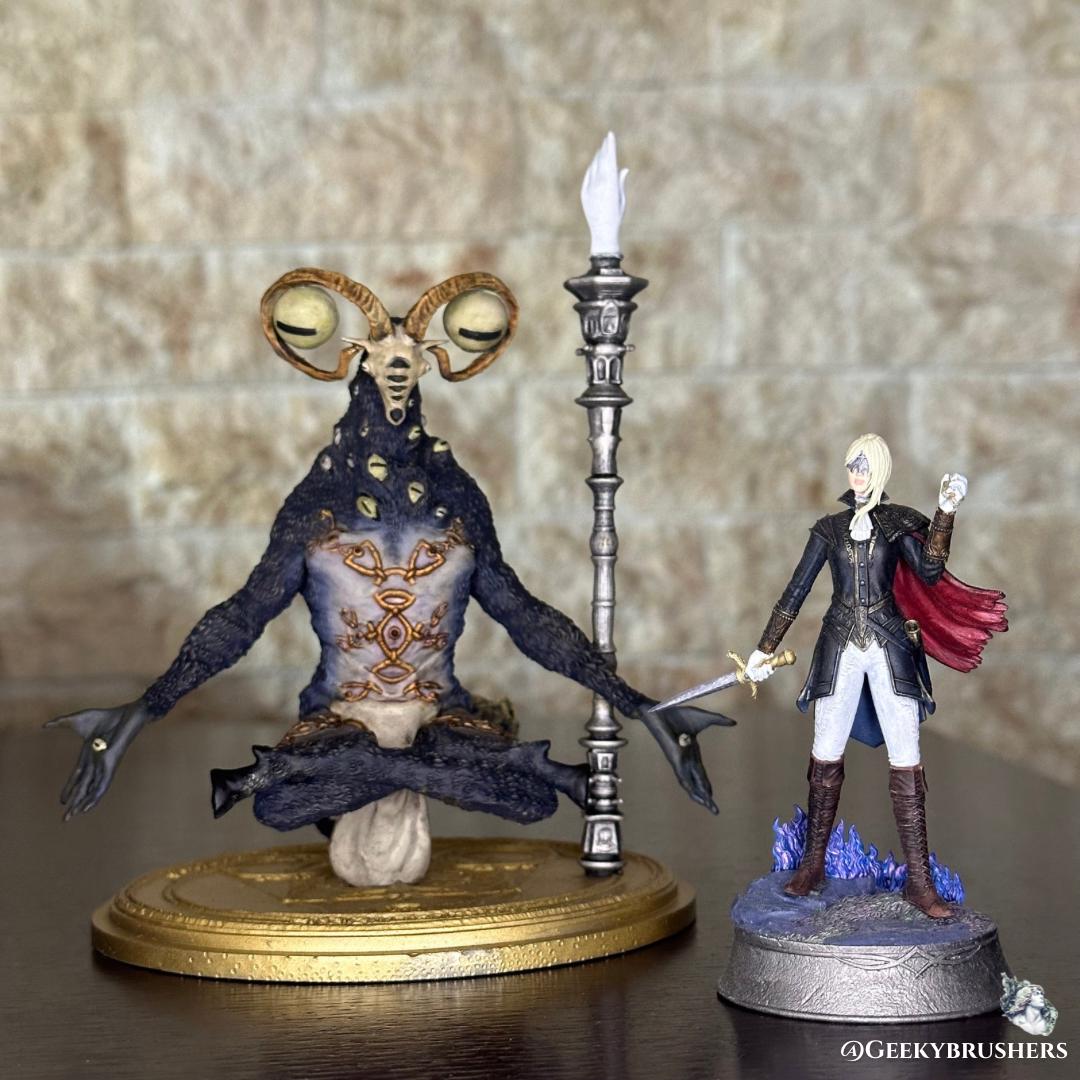Libra Creature of the Night Figure | Equilibrious Beast Elden Ring Nightreign Statue | Painted & Unpainted | Miniature and 6 inch figure