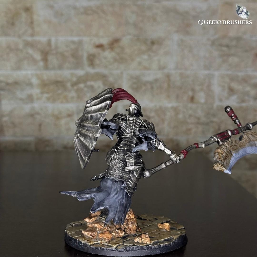 Dragon slayer armour l Dark Souls 3 Collectible Statue | Resin Figure |Hand-Painted Fan Art | 16K High Detail | One-Piece Display Model