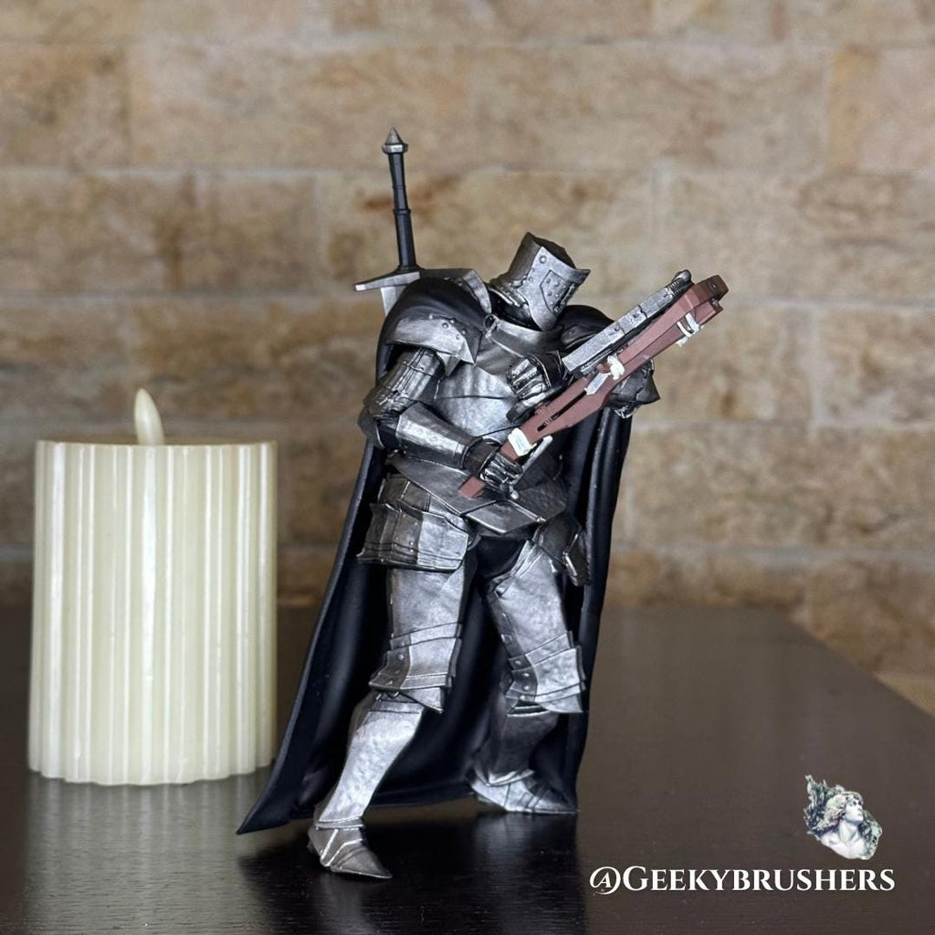 Blackgaol knight Elden Ring Figure-Miniature-Statue | Hand-Painted Resin Fan Art Statue