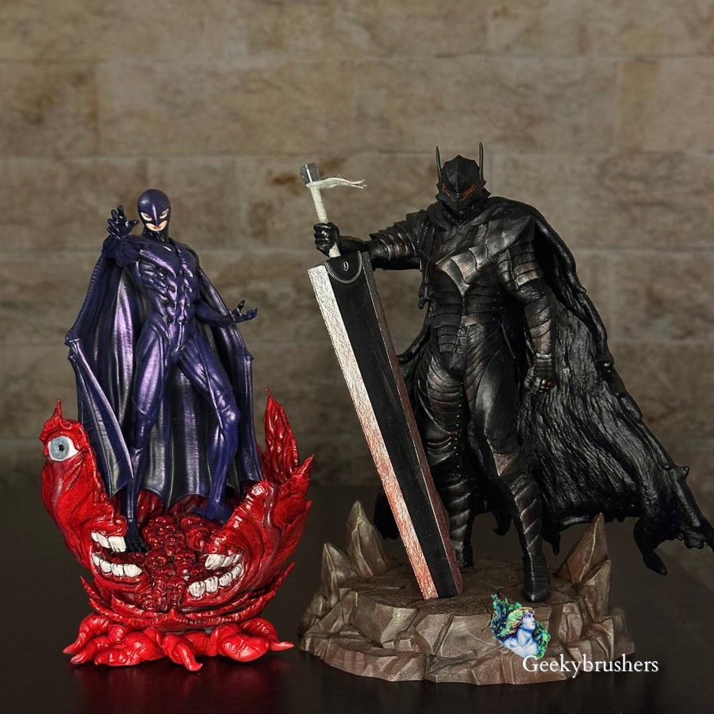 Guts Berserker Armor Painted Statue | Berserk Resin Statue