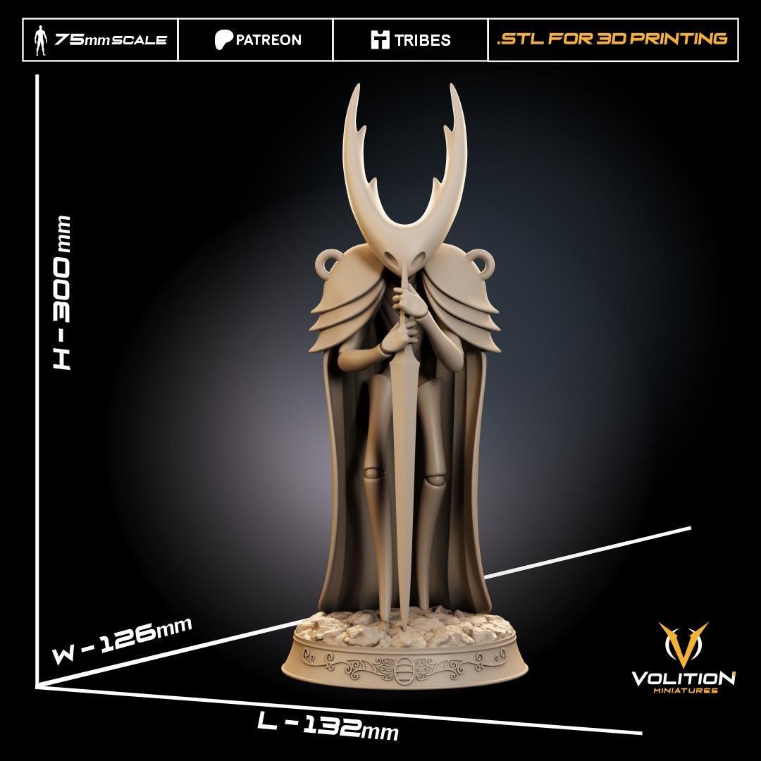 Pure Vessel Hollow Knight  Resin Figure | VolitionMiniatures 300mm figure