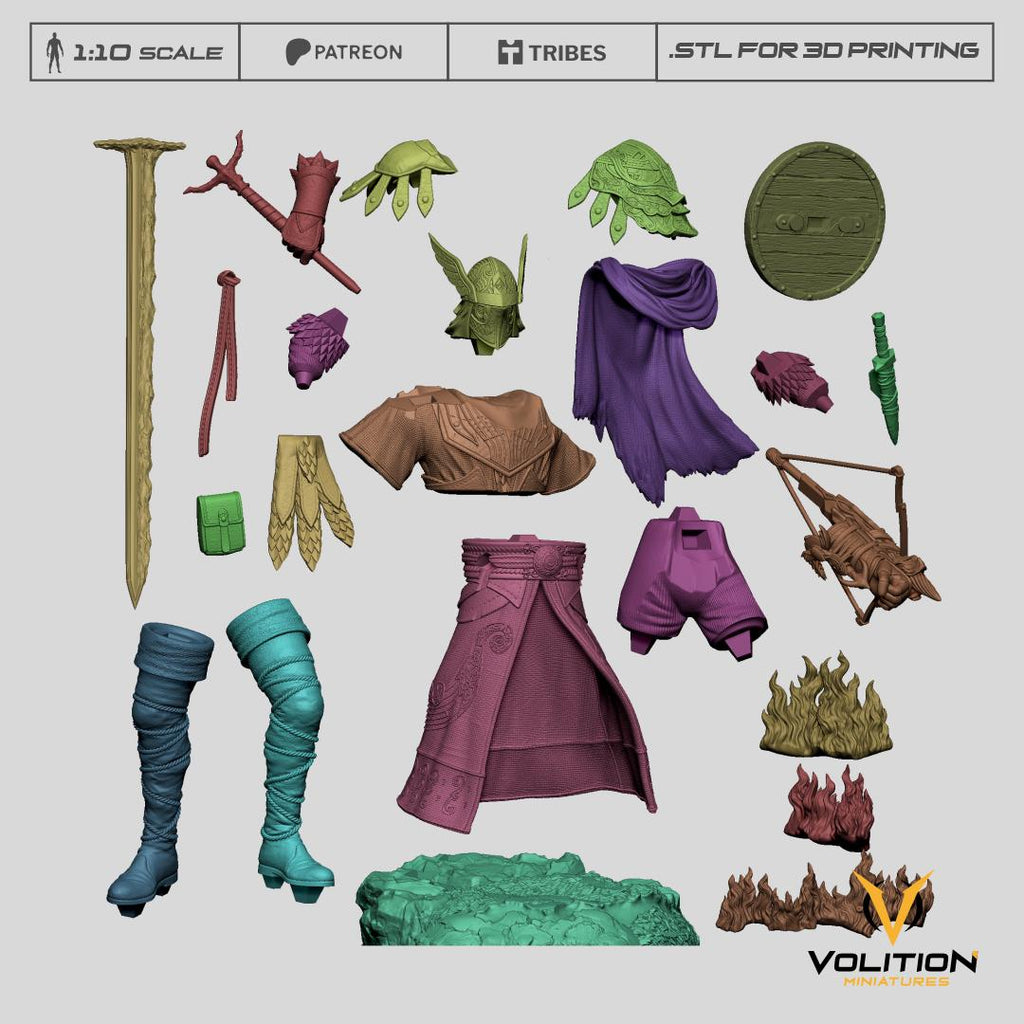 Wylder Statue | Elden Ring: Nightreign Resin Figure | 210mm height| Hand-Painted Collectible | Volition Miniatures |