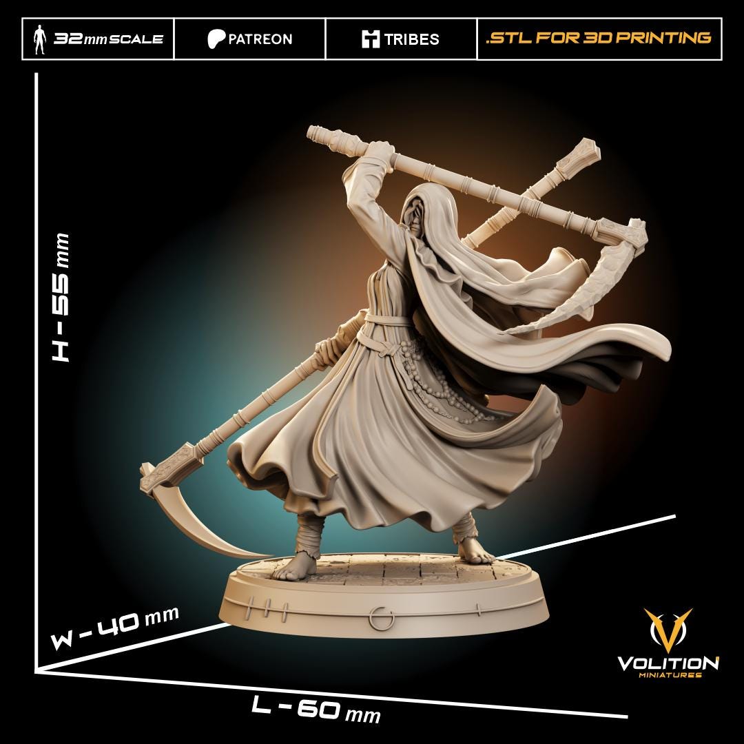 Sister Friede Miniature | Hand-Painted Resin Statue, Dark Souls Fan Art