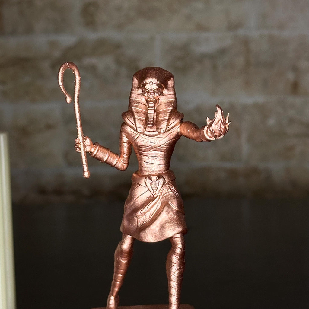 Pharaoh Eddie Iron Maiden Figurine | Hand-Painted Resin Collectible