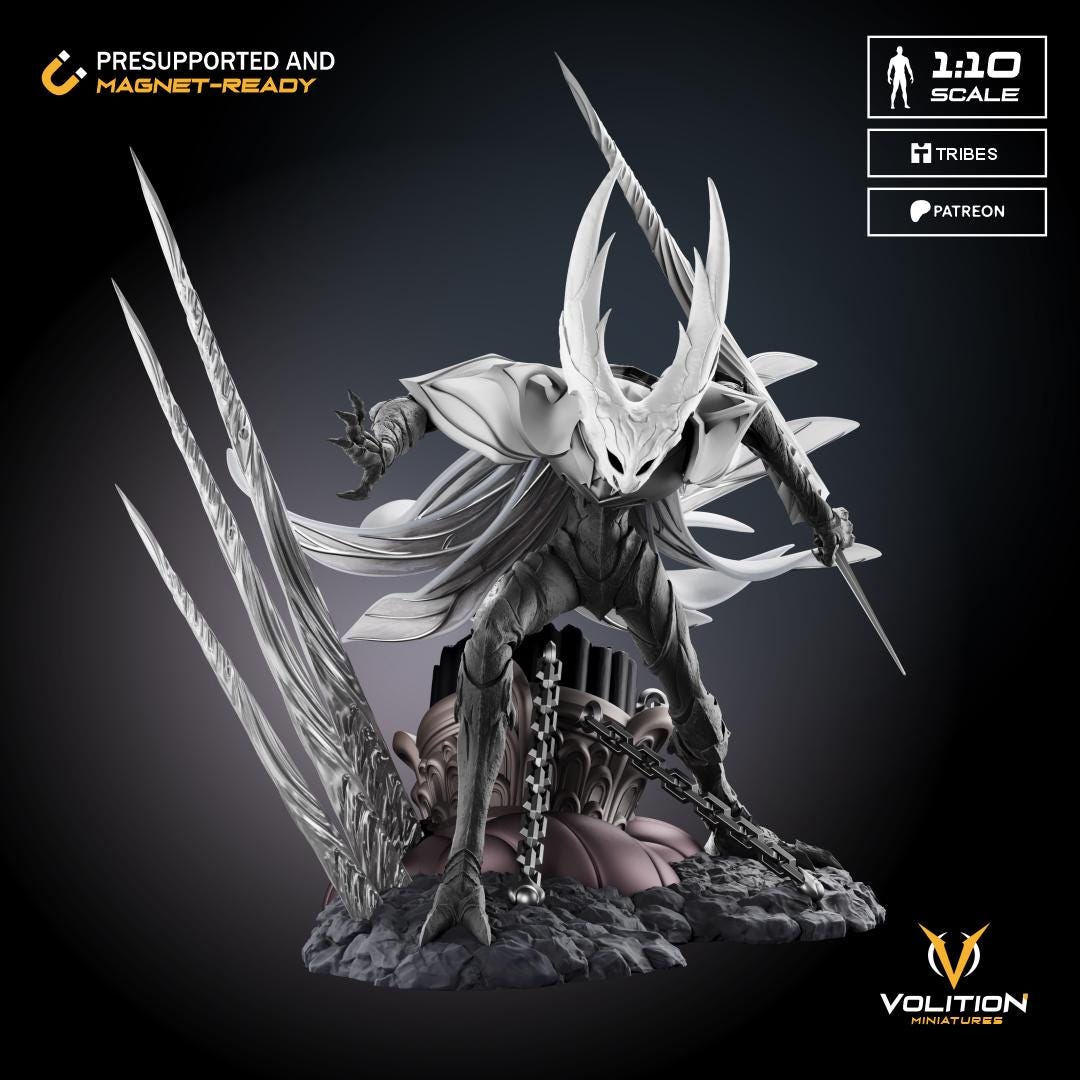 Pure Vessel from Hollow Knight| 1:10 Statue |Highly Detailed| VolitionMiniatures Model | Painted-Unpainted |Diorama Fanart
