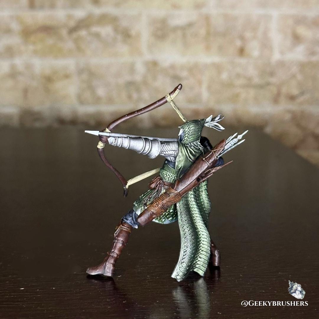 Ironeye Resin Statue | Elden Ring Nightreign | Fromsoftware statue| Handpainted & Unpainted
