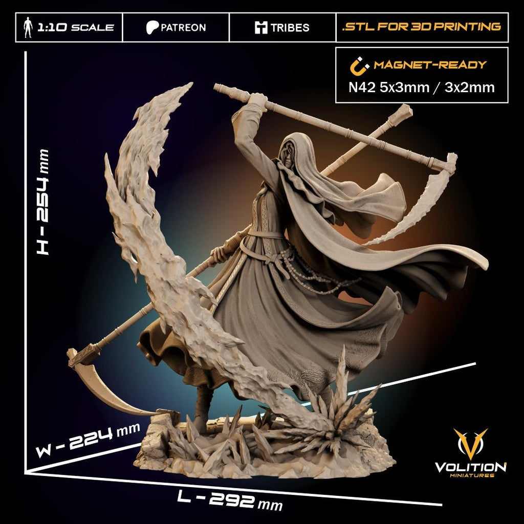 Sister Friede| 1:10 Dark Souls Statue |Highly Detailed| VolitionMiniatures Model | Painted-Unpainted |Diorama Fanart