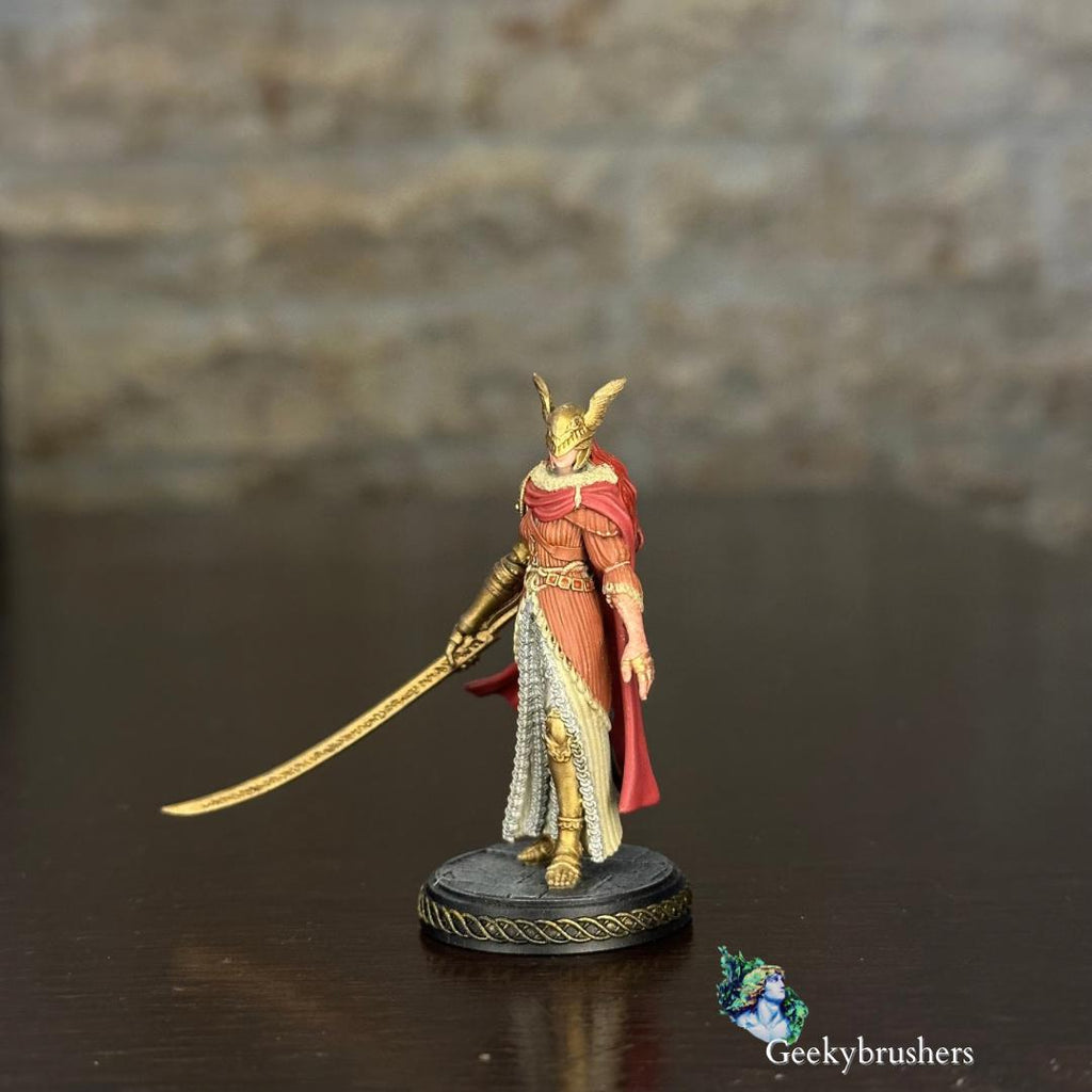Malenia, Blade of Miquella – Phase 1 Figure | Hand-Painted or Unpainted Resin Statue | Elden Ring Collectible | 16K Print | VolitionMiniatur