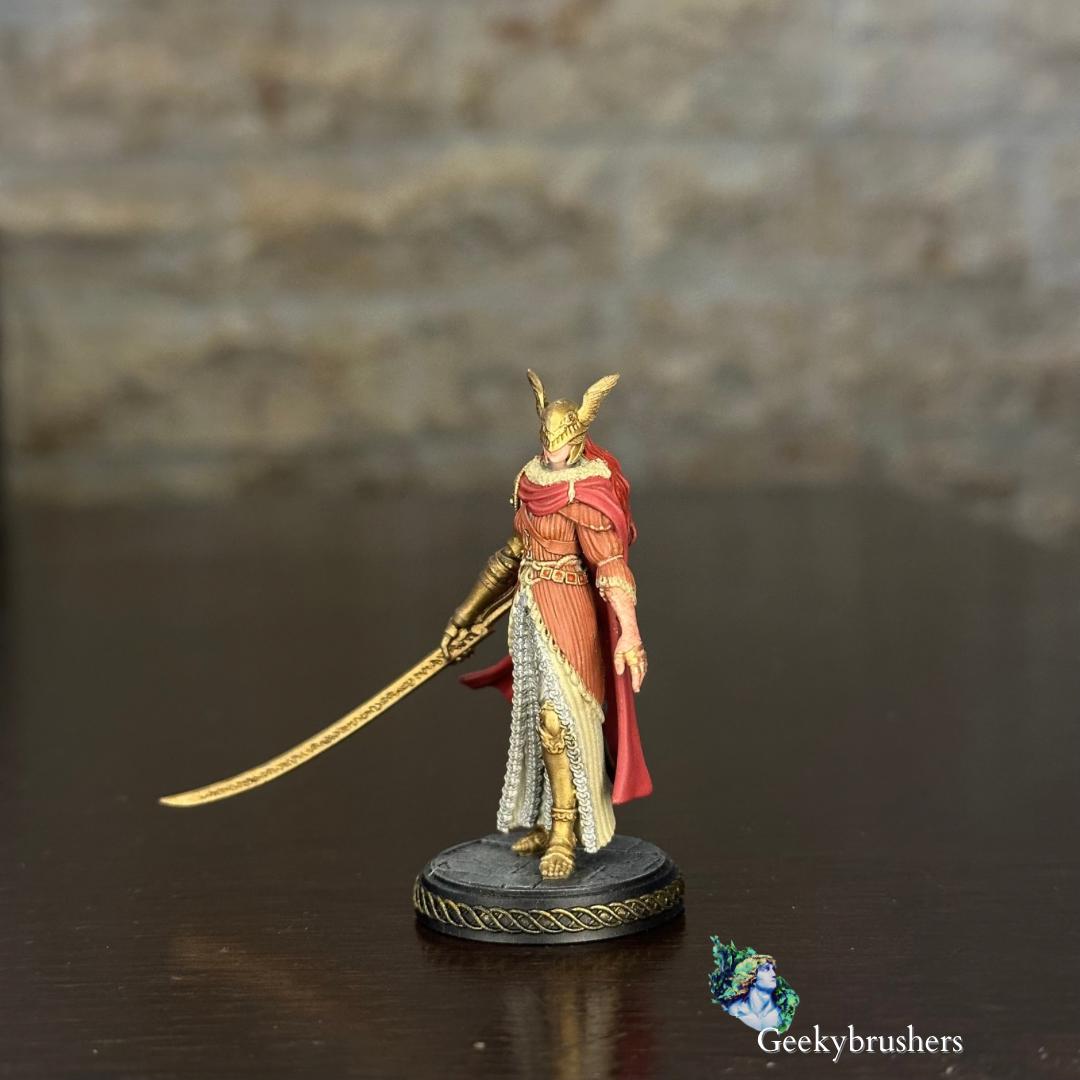 Malenia, Blade of Miquella – Phase 1 Figure | Hand-Painted or Unpainted Resin Statue | Elden Ring Collectible | 16K Print | VolitionMiniatur