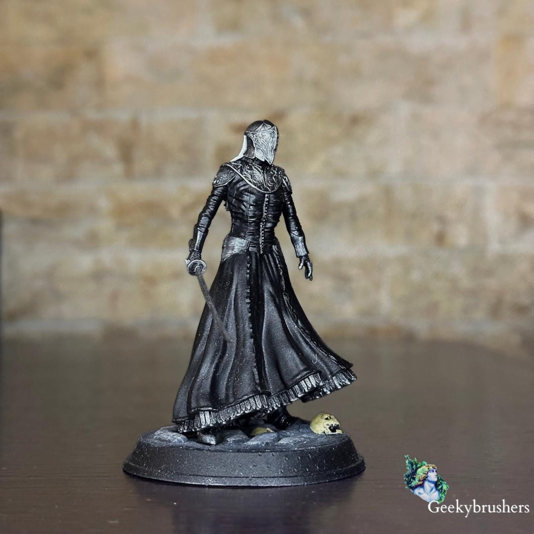 Handpainted Yuria of Londor Resin Figure | Dark Souls Diorama (90mm)