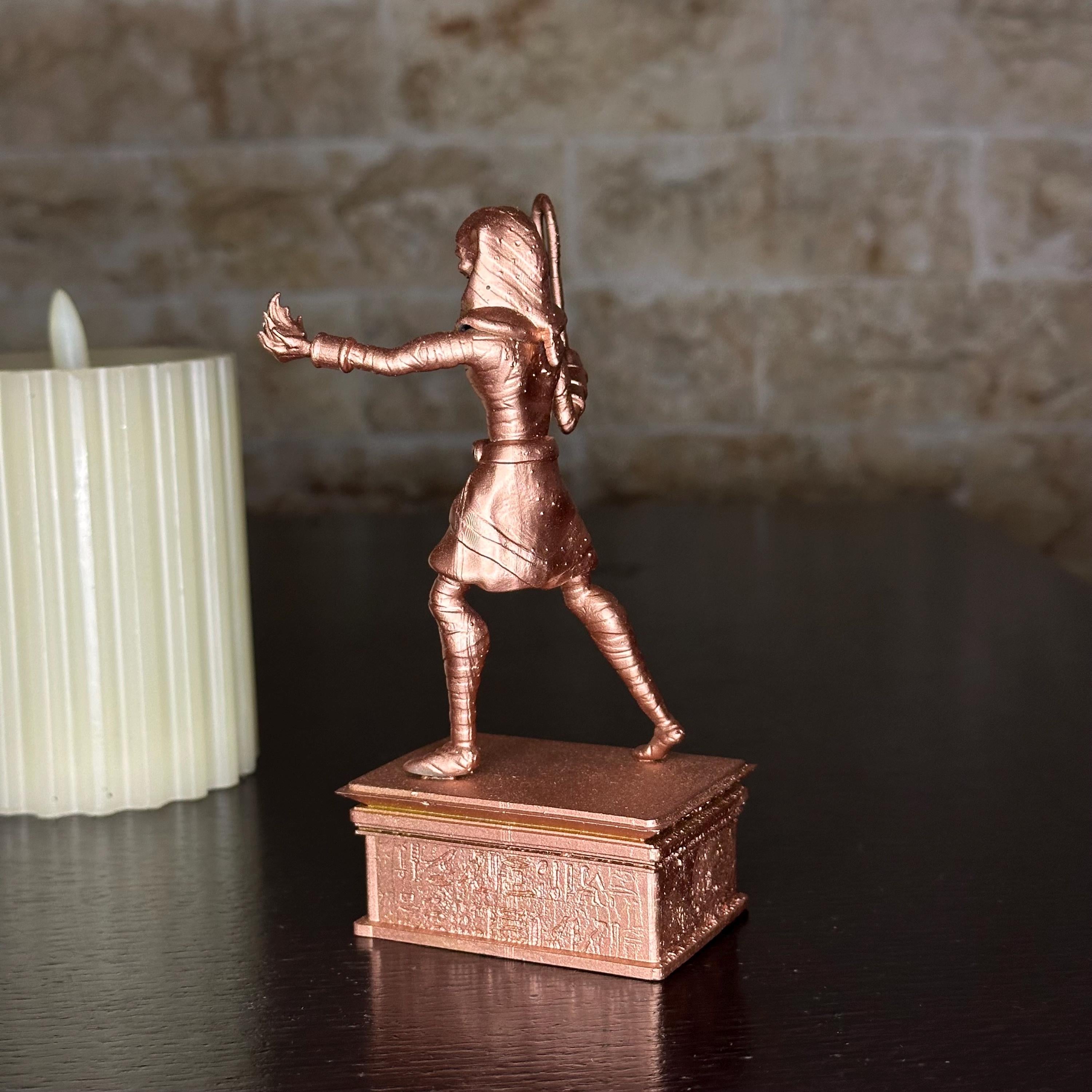 Pharaoh Eddie Iron Maiden Figurine | Hand-Painted Resin Collectible