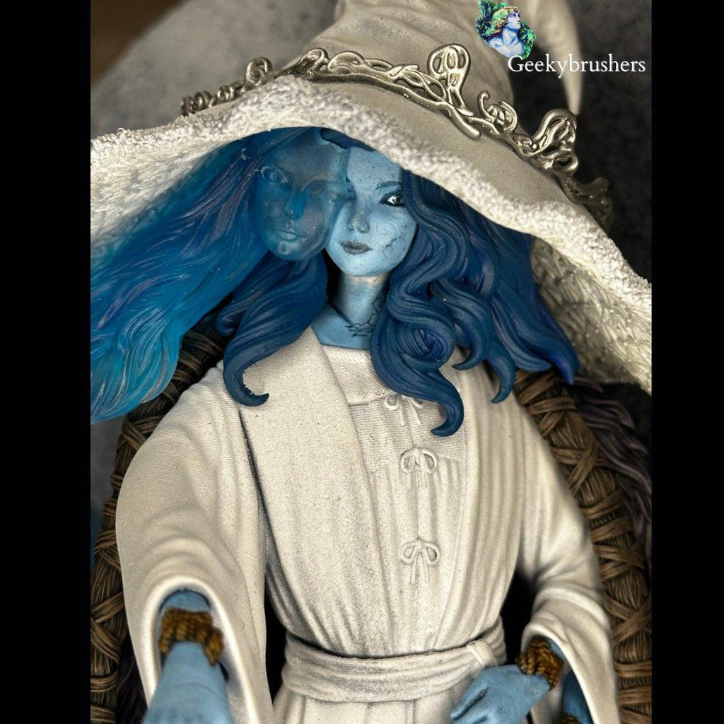 Ranni the Moon witch, Hand-Painted Resin Statue, Fan art Elden Ring Collectible