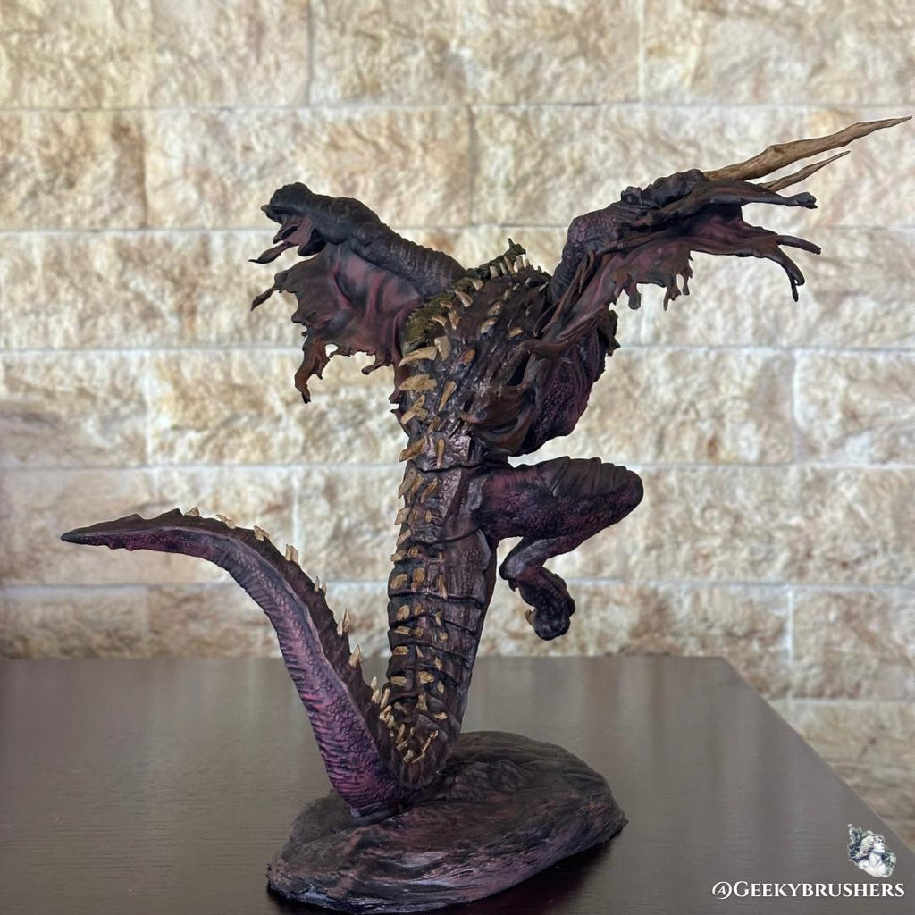 Bayle the Dread Gargantuan Dragon Scale Resin Figure from Elden Ring