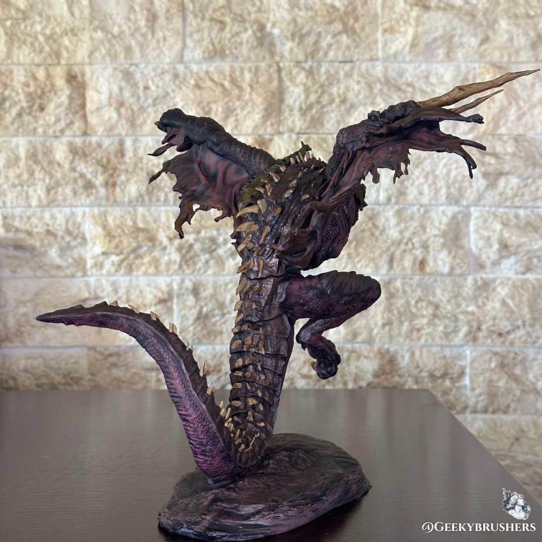 Bayle the Dread Gargantuan Dragon Scale Resin Figure from Elden Ring