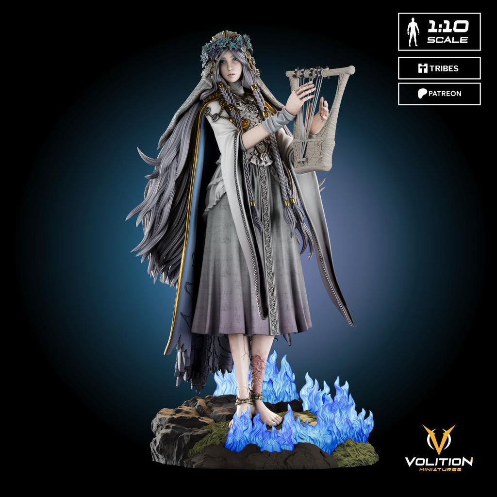 Elden Ring Revenant & Sebastian Statue | Hand-Painted Resin Collectible