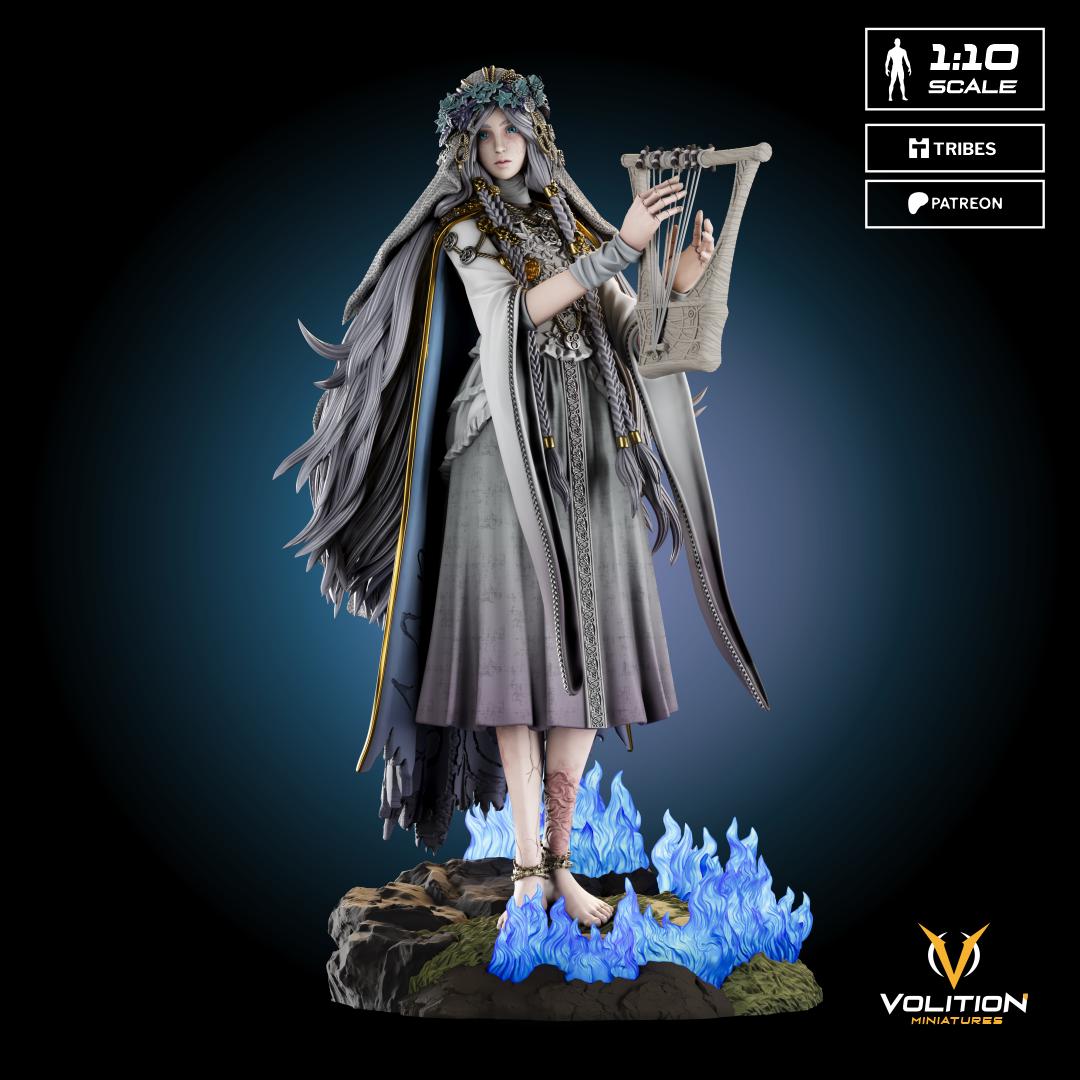 Elden Ring Revenant & Sebastian Statue | Hand-Painted Resin Collectible