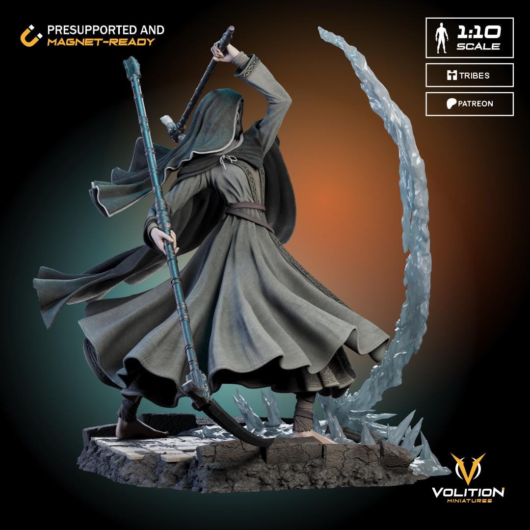 Sister Friede| 1:10 Dark Souls Statue |Highly Detailed| VolitionMiniatures Model | Painted-Unpainted |Diorama Fanart