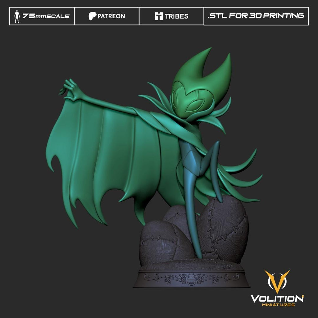 Nightmare King Grimm Hollow Knight  Resin Figure | VolitionMiniatures  figure