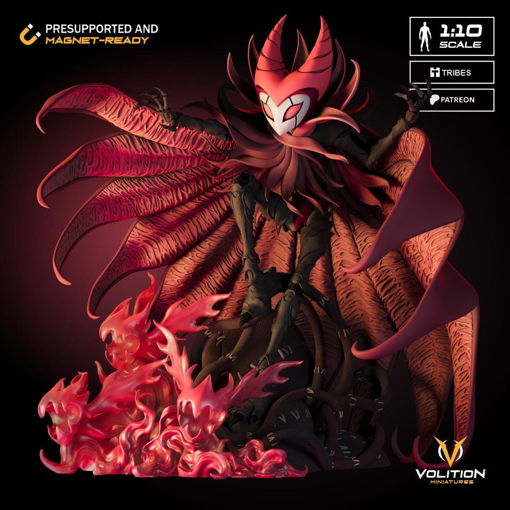 Nightmare King Grimm Statue | Hollow Knight Diorama, 1:10 Scale