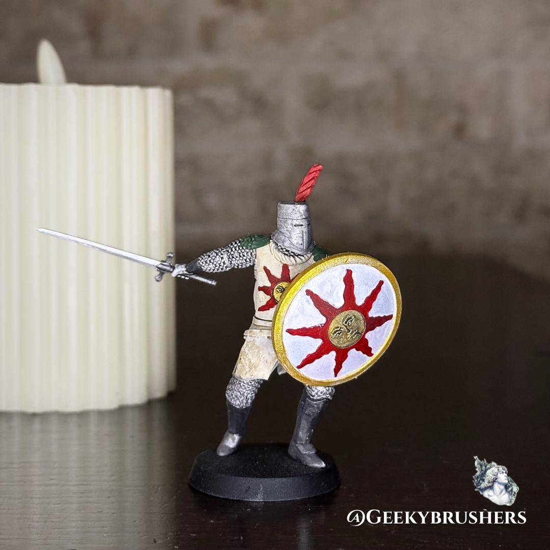 Solaire of Astora Figure|  Resin Statue | Dark Souls 3 , high Detailed ~70mm Height