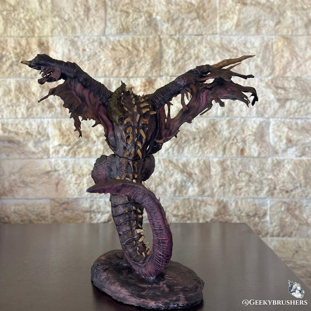 Bayle the Dread Gargantuan Dragon Scale Resin Figure from Elden Ring
