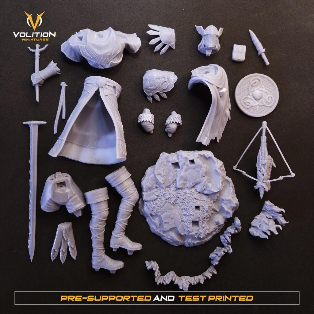 Wylder Statue | Elden Ring: Nightreign Resin Figure | 210mm height| Hand-Painted Collectible | Volition Miniatures |
