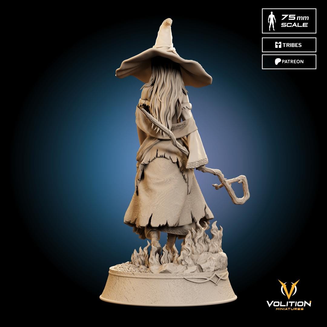 Recluse Miniature - Figure | Elden Ring: Nightreign Collectible | Hand-Painted Resin Statue | Multiple Sizes Available