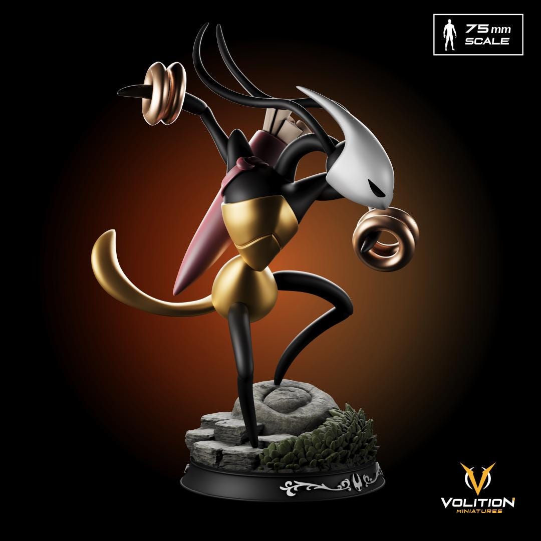 Shakra Figure from Silksong | Handmade Resin statue  | Highly Detailed | VolitionMiniatures Model | Painted & Unpainted |Diorama