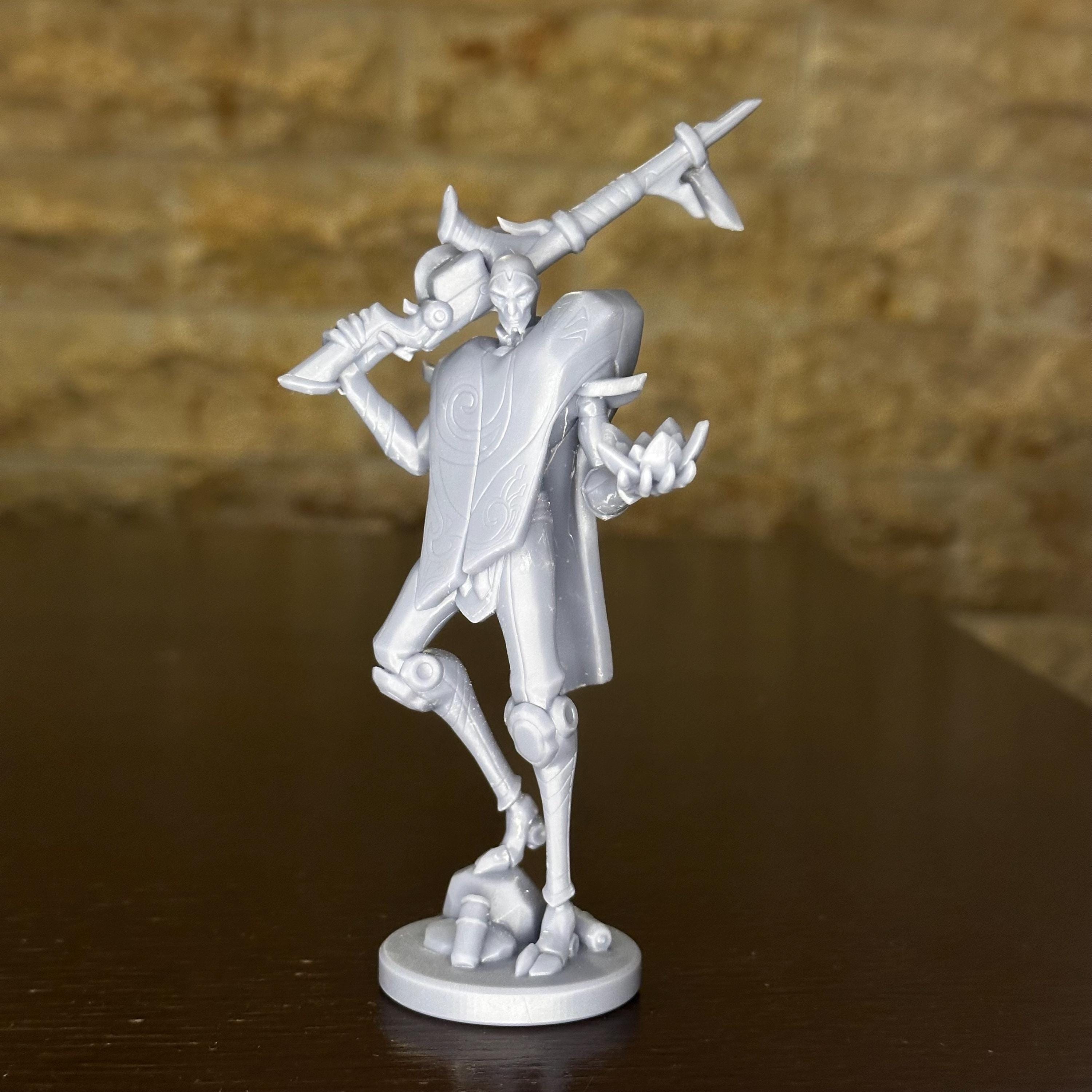Jhin 3D Printed Figure