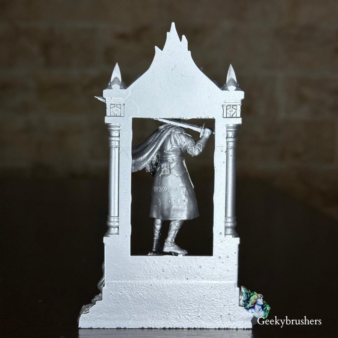 Wylder 3D tarot card figure  | Elden Ring: Nightreign Collectible | Hand-Painted ResinStatue