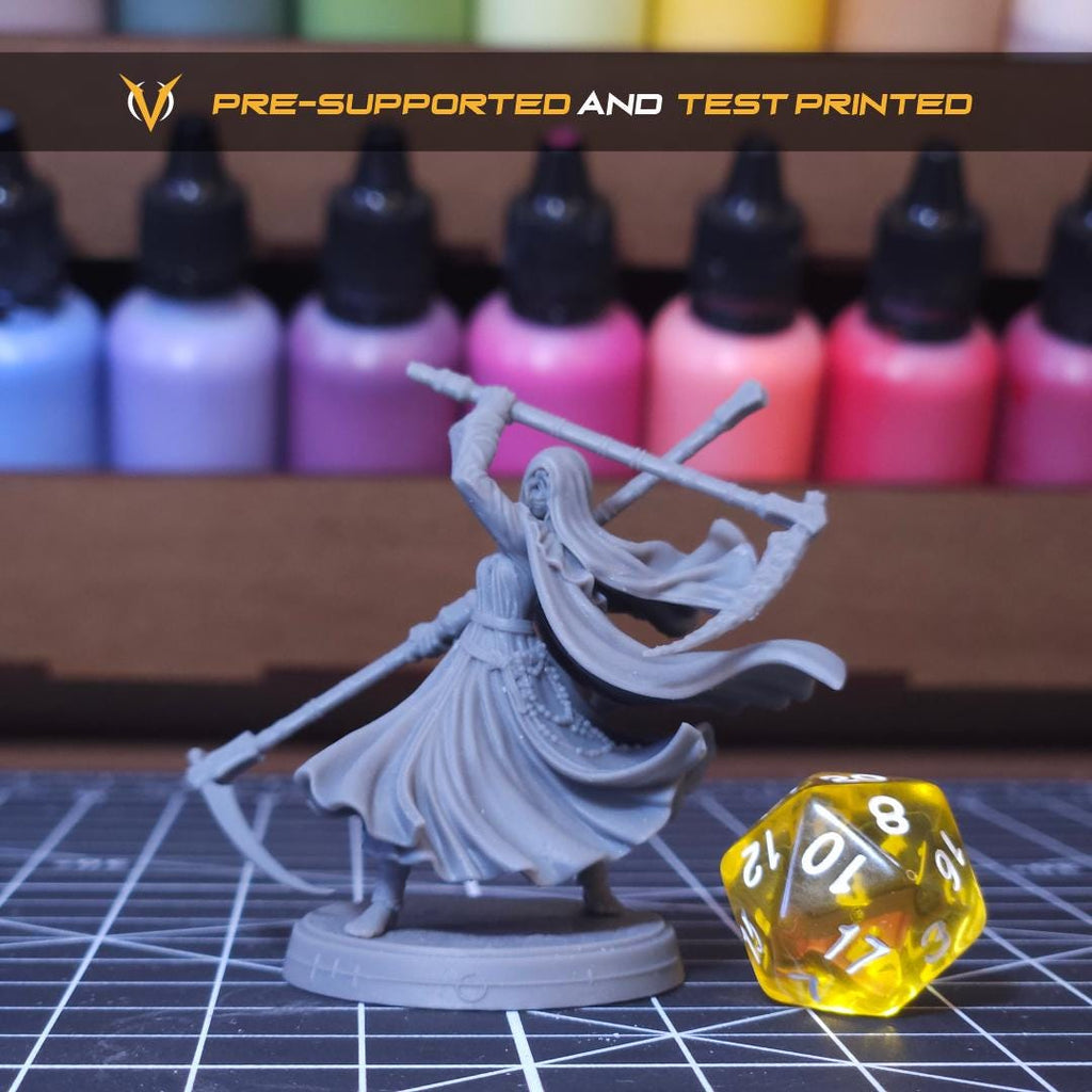 Sister Friede Miniature | Hand-Painted Resin Statue, Dark Souls Fan Art