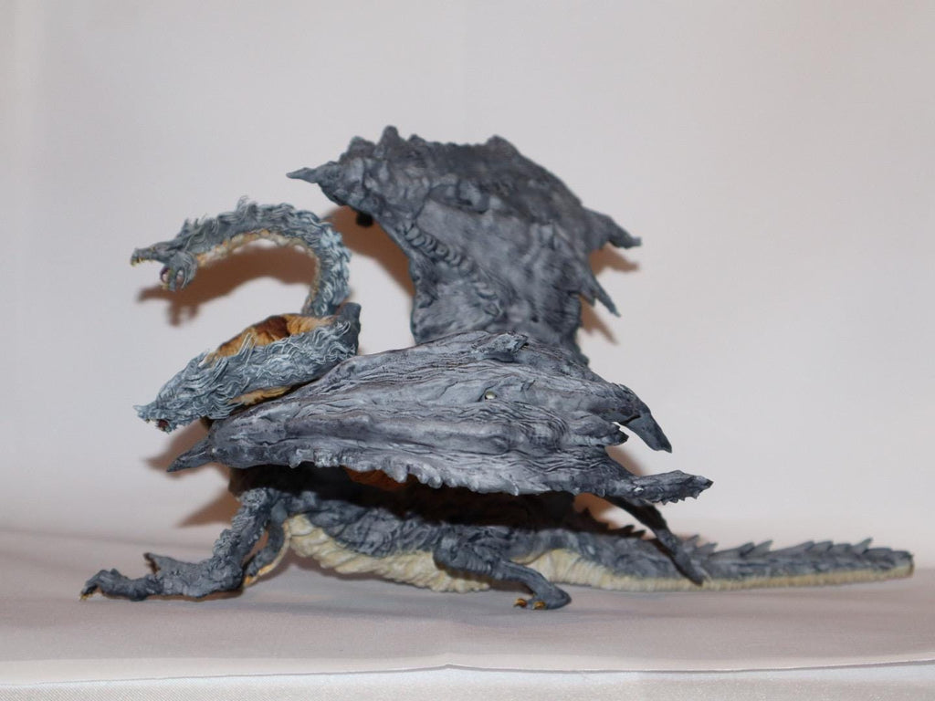 Dragonlord Placidusax gargantuan dragon scale resin figure from Elden Ring, Painted version is sold out,  check description!