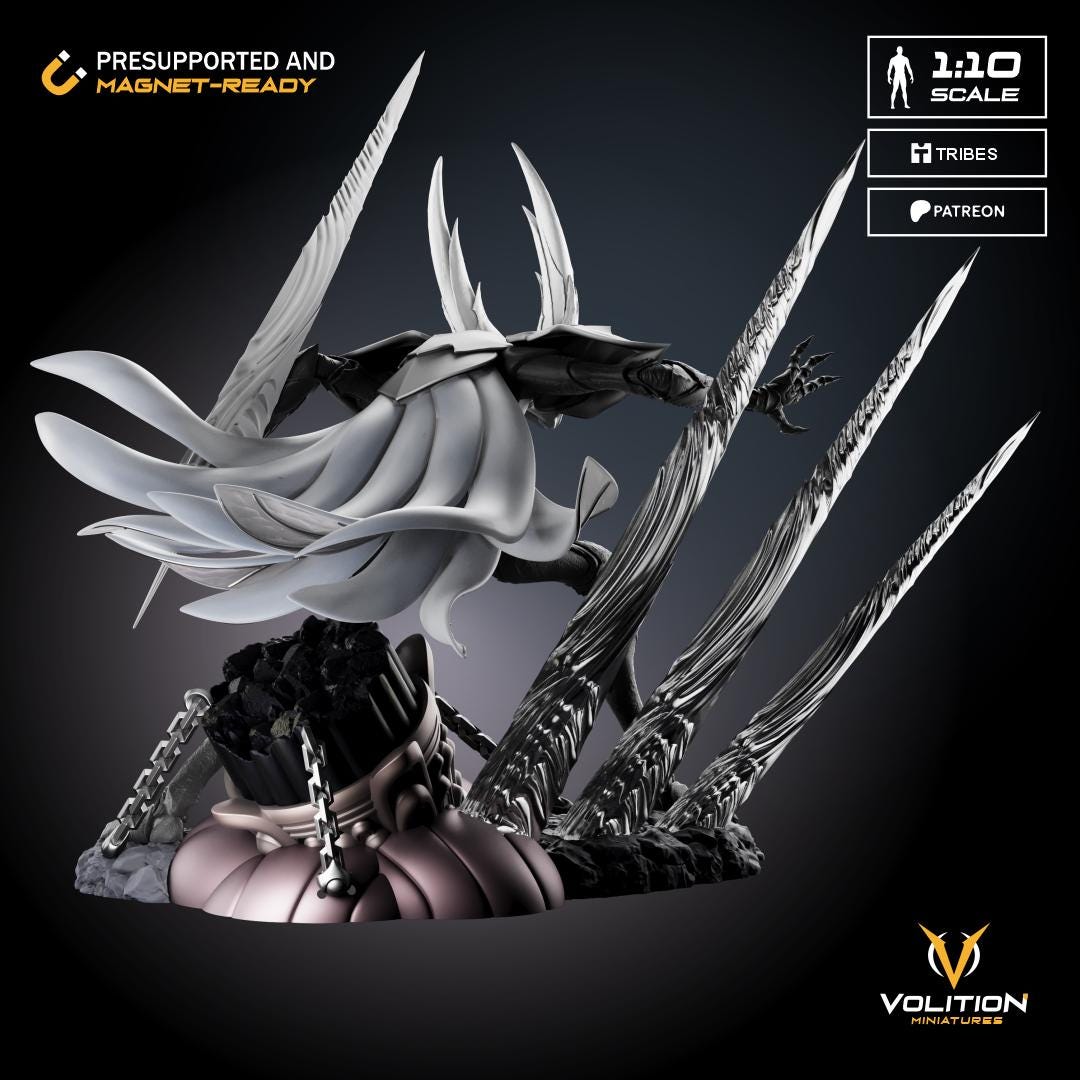 Pure Vessel from Hollow Knight| 1:10 Statue |Highly Detailed| VolitionMiniatures Model | Painted-Unpainted |Diorama Fanart