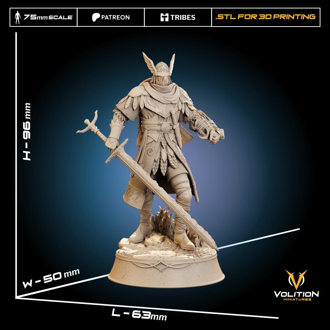 Wylder Miniature Figure | Elden Ring: Nightreign Collectible | Hand-Painted Resin Statue | Multiple Sizes Available