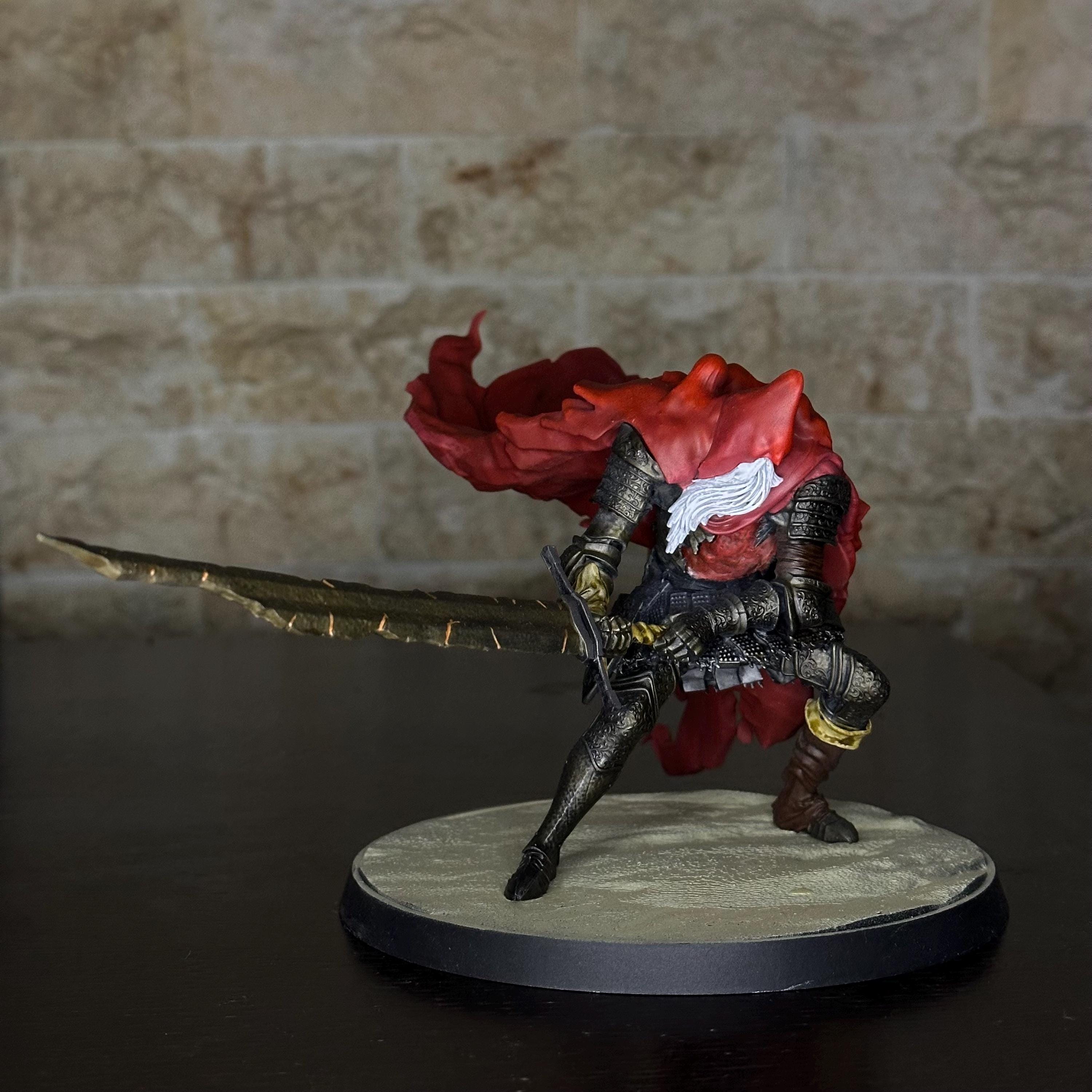 Slave Knight Gael Resin Figure | Dark Souls 3 Collectible Statue | Hand-Painted Fan Art | 16K High Detail | One-Piece Display Model