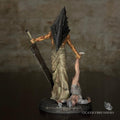 Pyramid Head Silent Hill Statue | Hand-Painted Resin Diorama (140mm)