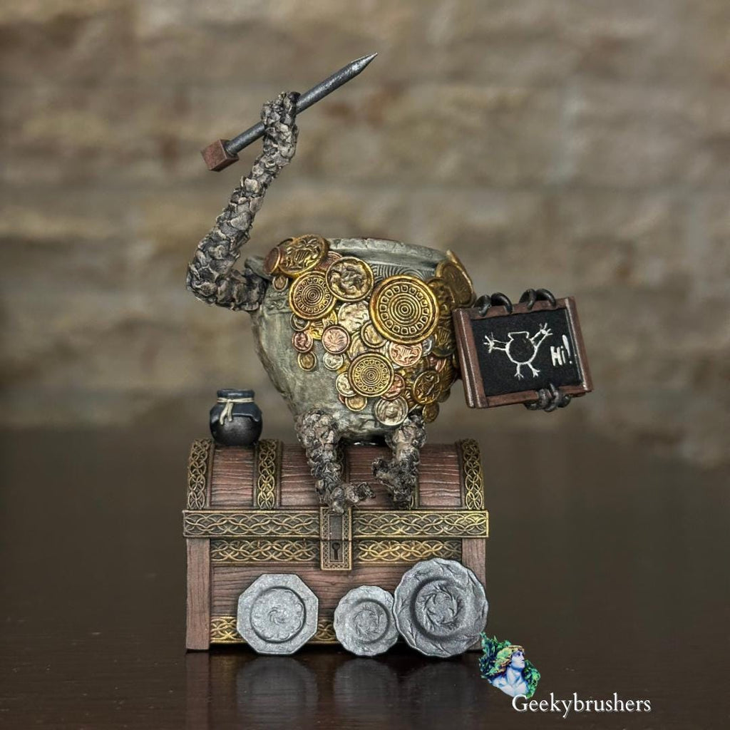 Jar Merchant Figure | Elden Ring Nightreign Statue | 32mm & 75mm | Painted or Unpainted | High Detail 16K Resin | Volition Miniatures License