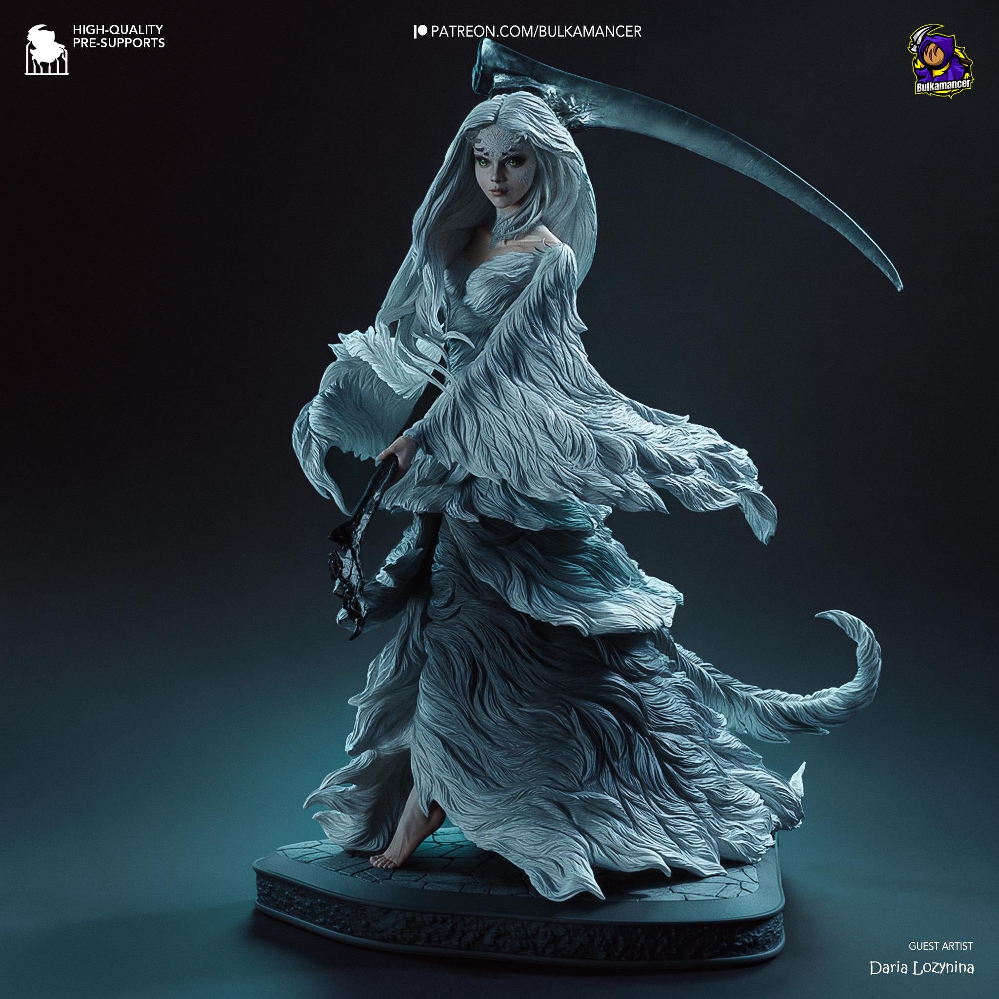 Crossbreed Priscilla| Dark Souls Statue |Highly Detailed| Painted-Unpainted |Diorama Fanart 249mm