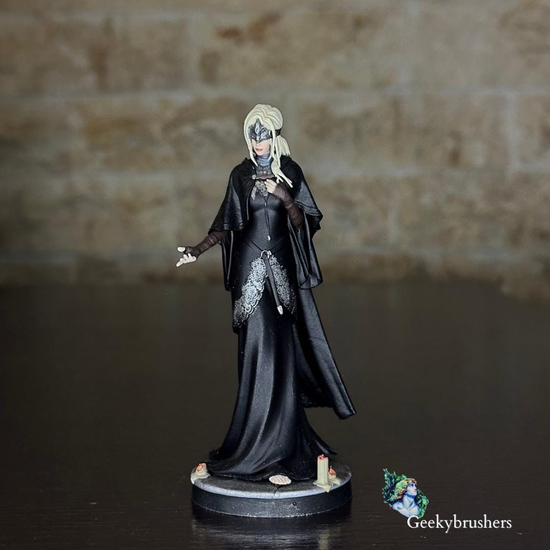 Firekeeper Figure|  Resin Statue | Dark Souls 3 , high Detailed ~100mm Height