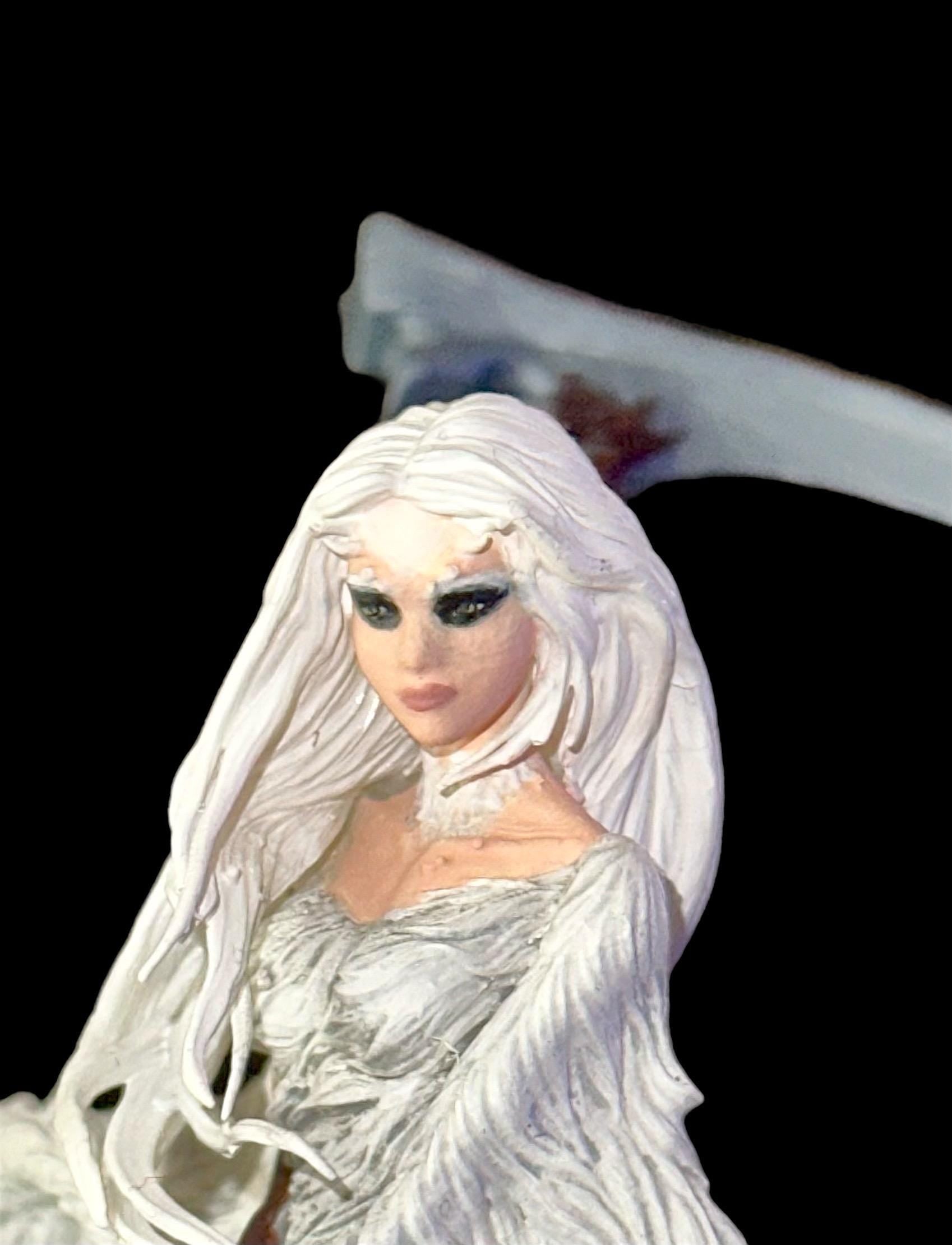 Crossbreed Priscilla| Dark Souls Statue |Highly Detailed| Painted-Unpainted |Diorama Fanart 249mm