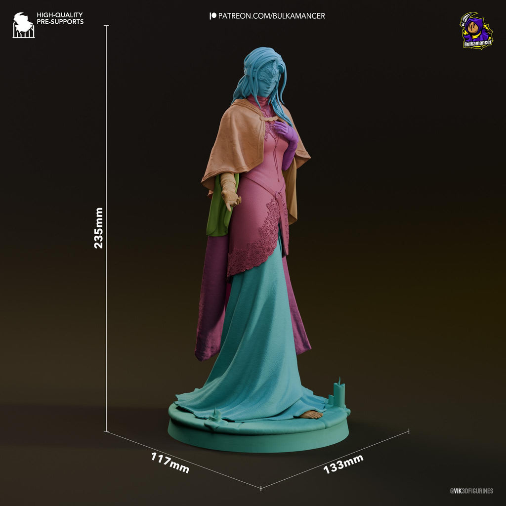 Firekeeper Figure|  Resin Statue | Dark Souls 3 , 235mm height