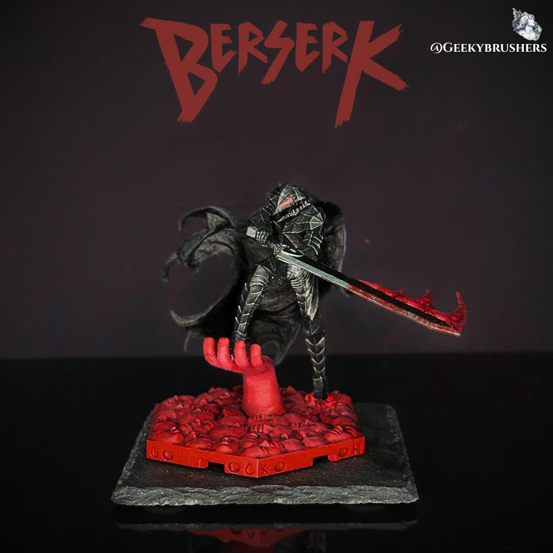 Berserk Guts Berserker Armor Figure: Hand-Painted Resin Statue
