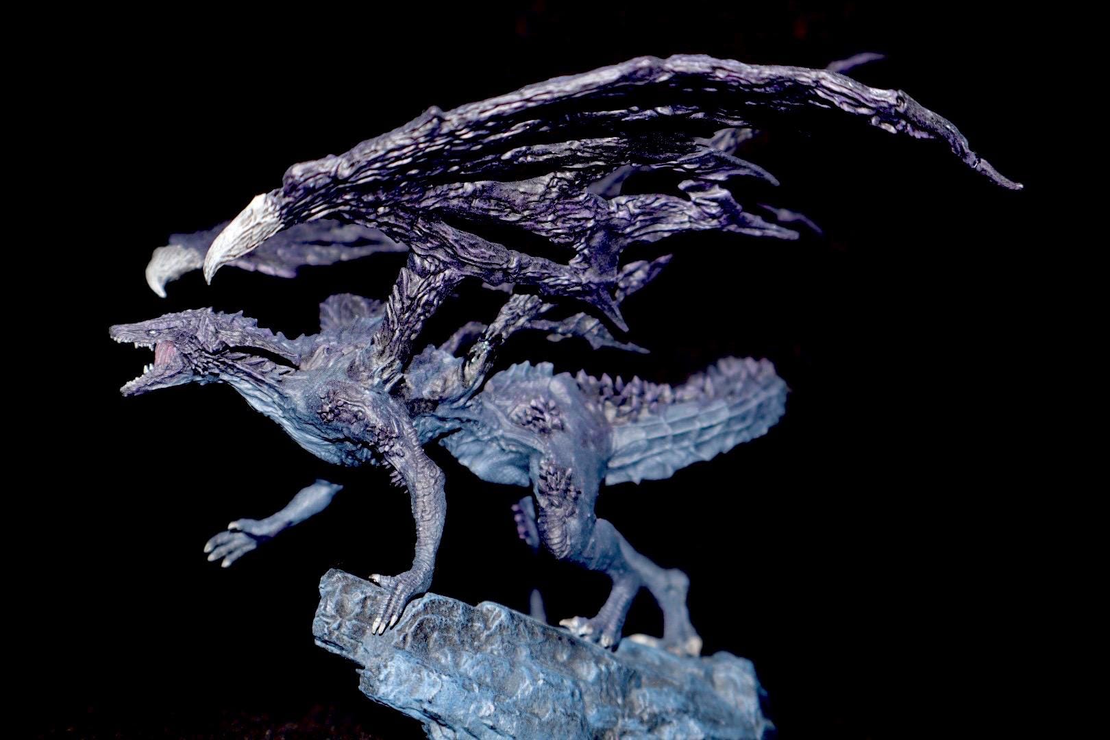 Darkeater Midir from dark souls 3, resin figure, diorama, dragon, gamer gift